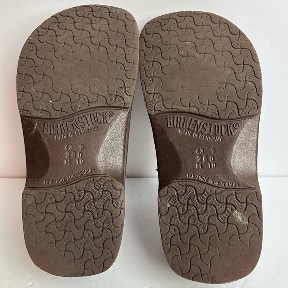 Vintage Birkenstock Memphis Shoes Men's size 10 Boots EU 43 Leather Brown - Picture 7 of 9